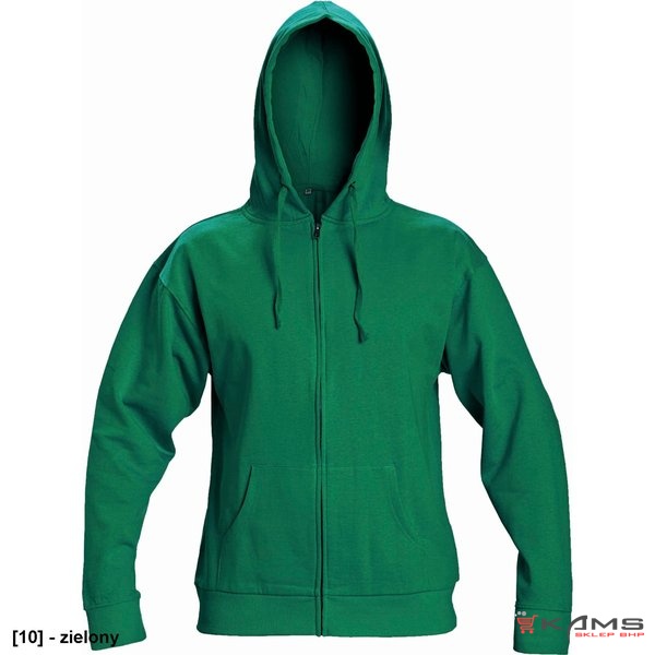 NAGAR - bluza z kapturem ściąganym sznurkiem 80% bawełna, 20% poliester - 6 kolorów - S-2XL.