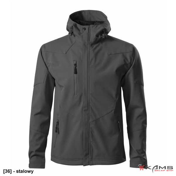 Nano 531 - ADLER - Softshell kurtka męska, 280 g/m², 100% poliester, 4 kolory - S-3XL