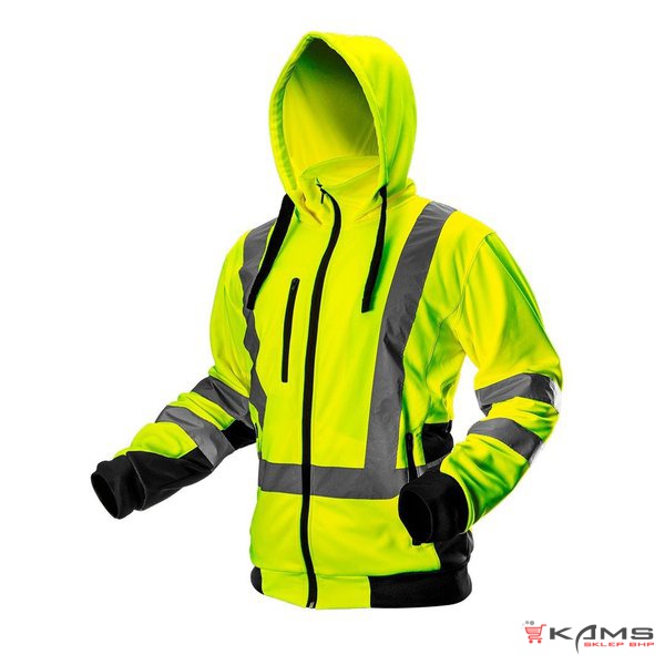 Neo 81-745 - Bluza robocza ostrzegawcza, z kapturem, 100% poliester