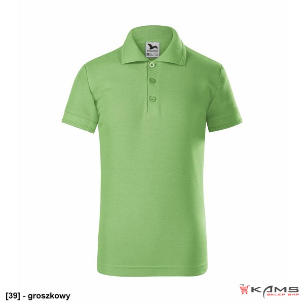 Pique Polo 222 - ADLER - Koszulka polo dziecięca, 200 g/m², 14 kolorów - 110 cm/4 lata-158 cm/12 lat