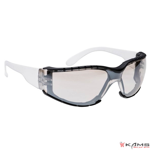 PS32 - Okulary ochronne Wrap Around Plus z uszczelką przeciwpyłową - 4 kolory