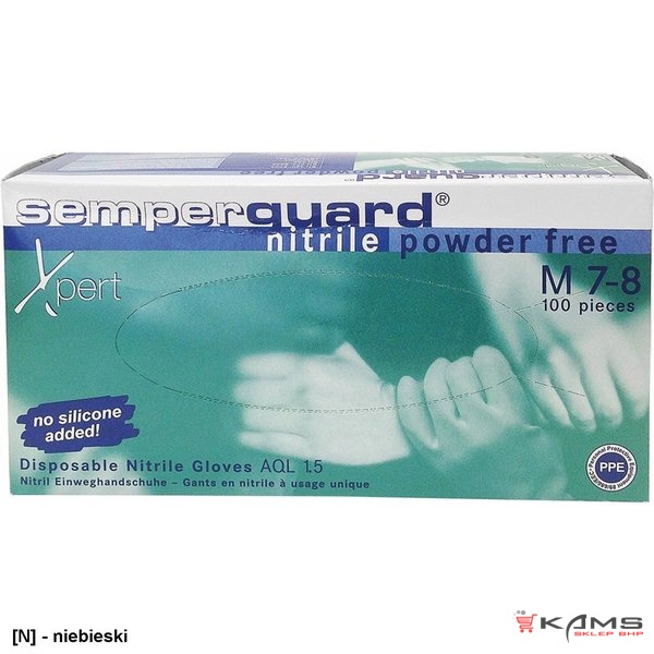 RNIT-SEM-XPERT - Rękawice nitrylowe SEMPERGUARD XPERT - S-XL