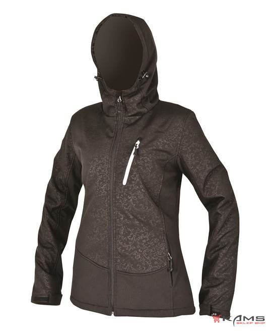 ROSE WINTER H2154 Ardon - elegancka damska kurtka ocieplana softshell z kapturem - S-3XL.