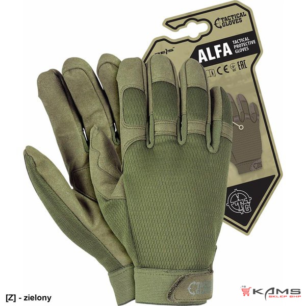 RTC-ALFA - Rękawice ochronne taktyczne - S-XL
