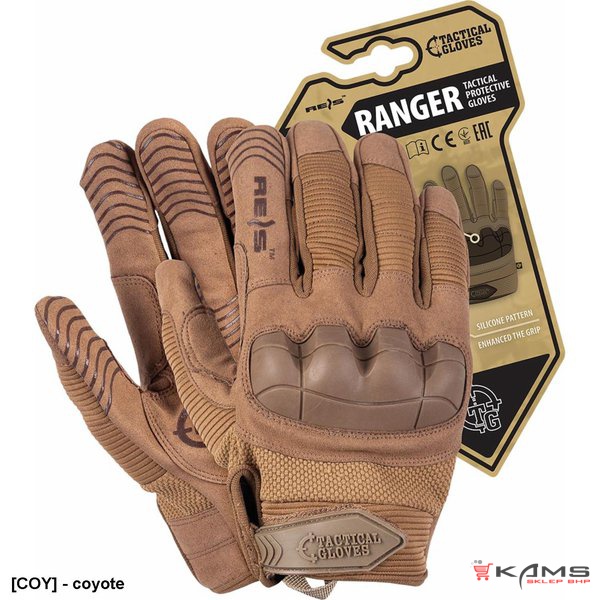 RTC-RANGER - Rękawice ochronne taktyczne - S-XL.