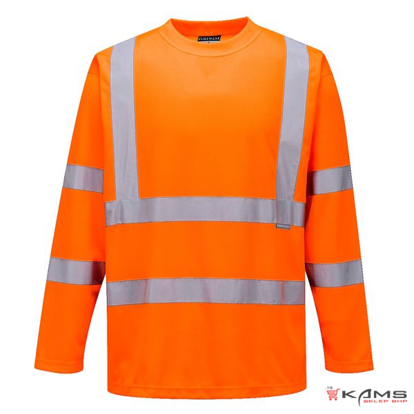 S178 - T-Shirt ostrzegawczy z długimi rękawami - 2 kolory - S-3XL