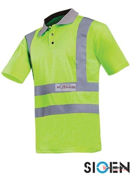 SI-ASTIER - koszulka polo odblaskowa (pomarańcz - GO/RT 3279) - 2 kolory - S-3XL.