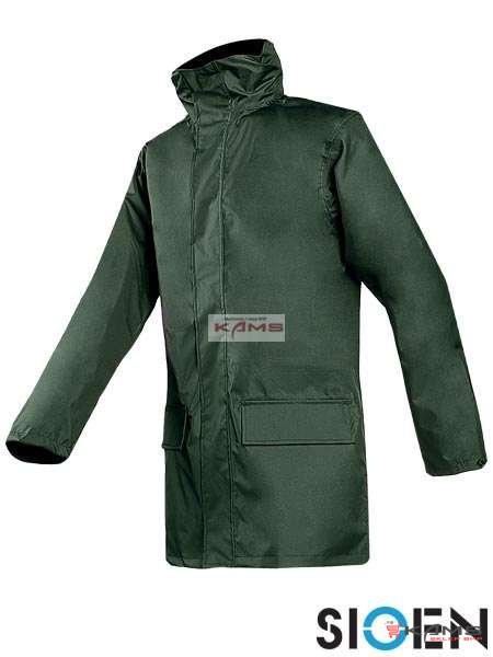 SI-FINDON - kurtka przeciwdeszczowa, kaptur chowany w kołnieżu, 100% poliestru z powłoką PU - M-3XL.