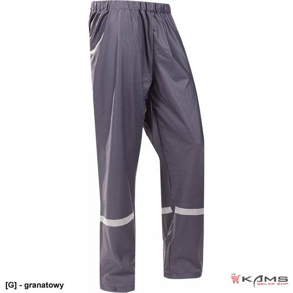 SI-WITHAM - trudnopalne, antystatyczne, spodnie przeciwdeszczowe - M-2XL.
