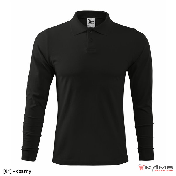 Single J. LS 211 - ADLER - Koszulka polo męska, 180 g/m², 100% bawełna, 6 kolorów - rozmiar S-2XL