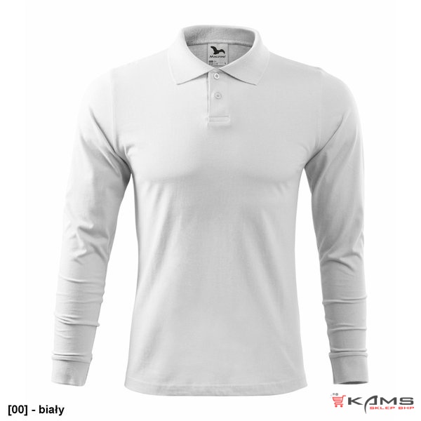 Single J. LS XX1 - ADLER - Koszulka polo męska, 180 g/m², 100% bawełna, 2 kolory - rozmiar S-2XL