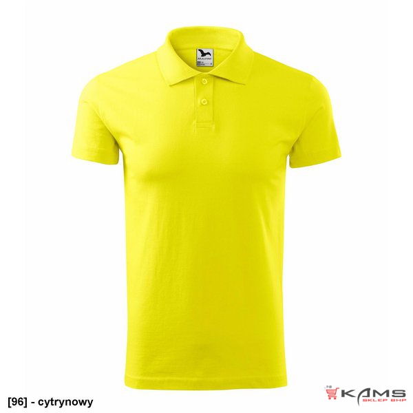 Single J. X02 - ADLER - Koszulka polo męska, 180 g/m², 2 kolory - rozmiar S-XL