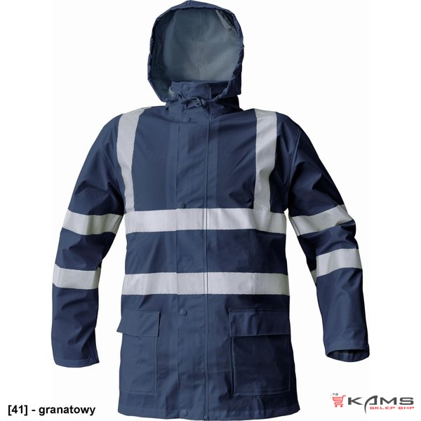 SIRET HV SET - odblaskowy wodoodporny i wiatroszczelny komplet 3 kolory - S - 3XL.