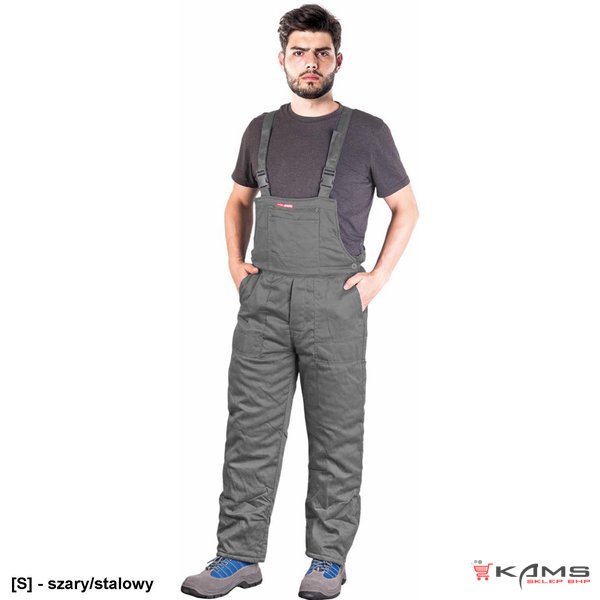 SMO-PLUS - Master ocieplane spodnie ochronne ogrodniczki 3 kolory - M-3XL.
