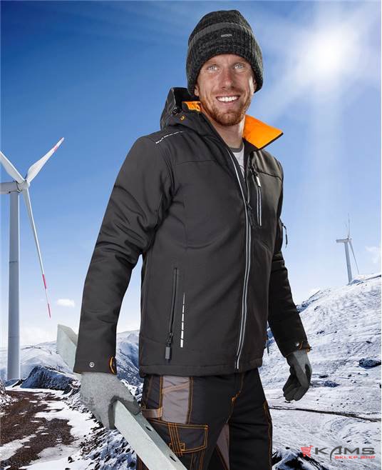 SOFTSHELL VISION H9178 H9179 H9180 Ardon - modna ocieplana zimowa kurtka z wysokiej jakości materiału, 3 kolory - S-4XL.
