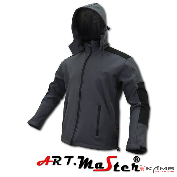 Softshell CLASSIC Grey - Ocieplana kurtka typu softshell - M-3XL