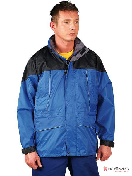 SPRING-BLUE - odzież ochronna, kurtka wiosenna zabezpieczająca przed wiatrem i deszczem - M-3XL.