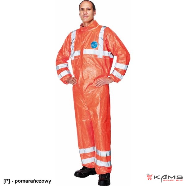 TYVEK® 500 HV - Kombinezon ochronny o intensywnej widzialności - M-3XL.