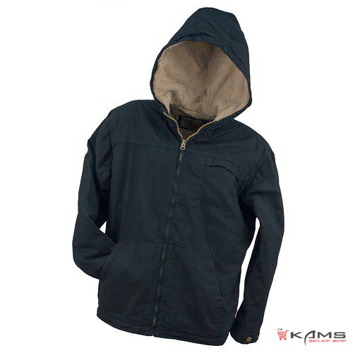 KURTKA OCIEPLANA URG-3330 - MĘSKA OCIEPLANA KOŻUSZKIEM 100% BAWEŁNA - 3 kolory - M-2XL.
