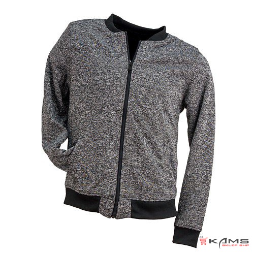 URG-725 - BLUZA OCIEPLANA Z SUWAKIEM - 2 kolory - M-2XL.