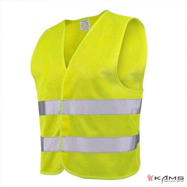 VEST2 mesh - kamizelka odblaskowa siatkowa z dwoma pasami odblaskowymi 2 kolory - S-3XL