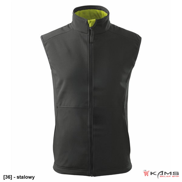 Vision 517 - ADLER - Softshell kamizelka męska, 280 g/m², 6% elastan, 94% poliester, 6 kolorów - S-3XL