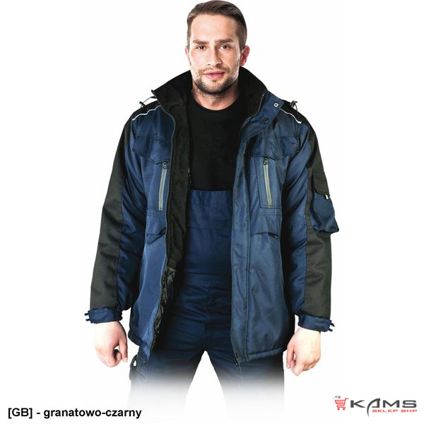 WIN-BLUBER - odzież ochronna, kurtka zimowa z kapturem - M-3XL.