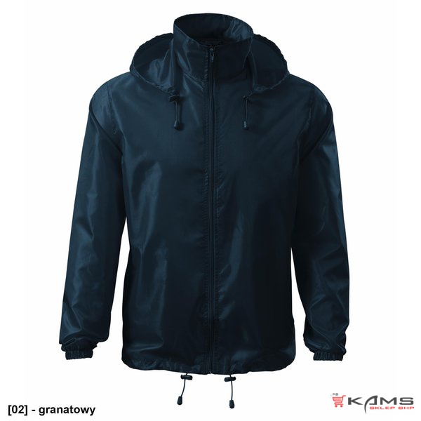 Windy 524 - ADLER - Wiatrówka unisex, 100% poliester, 7 kolorów - S-3XL
