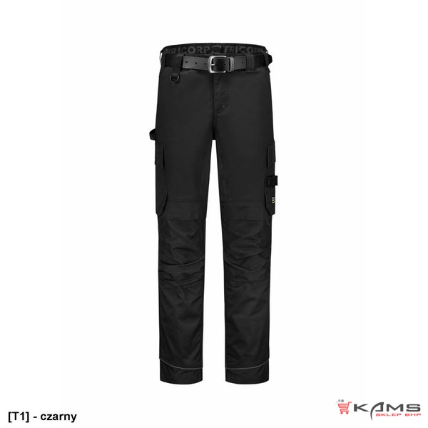 Work Pants Twill Cordura Stretch T62 - ADLER - Spodnie robocze unisex, 280 g/m², 35% bawełna, 65% poliester, 5 kolorów - rozmiar 44-62