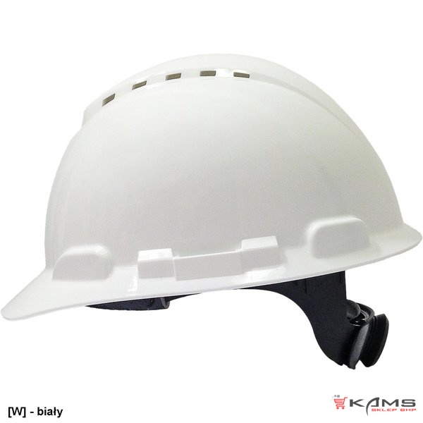 3M-KAS-H700N - Hełm ochronny H-700 z tworzywa HDPE - 6 kolorów - 53-62
