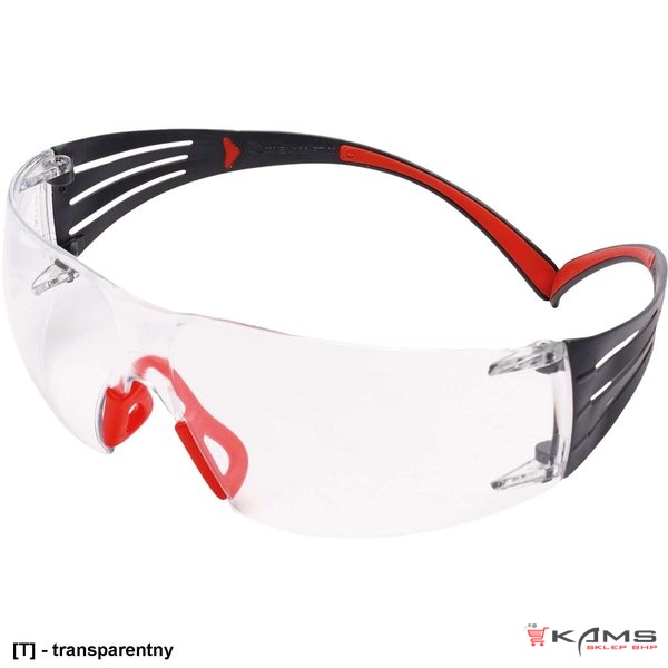 3M-OO-SF400 - Okulary ochronne SecureFit™ 400 z powłoką Scotchgard™ - 2 kolory - uni