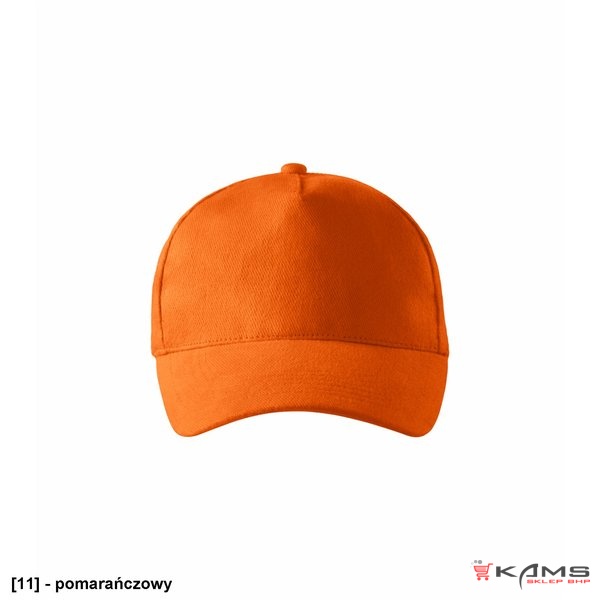 5P 307 - ADLER - Czapka unisex, 340 g/m², 100 % bawełna - 15 kolorów - nastawialna