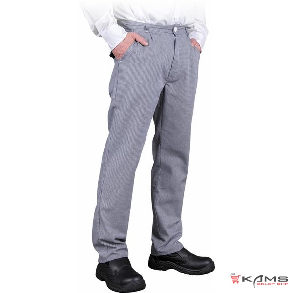 ARPEGIO - Spodnie do pasa w pepitkę, męskie - S-3XL