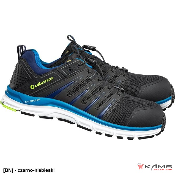 BRA-BREEZE-P - Półbuty bezpieczne BREEZE IMPULSE LOW S1P ESD HRO SRA. - 36-47