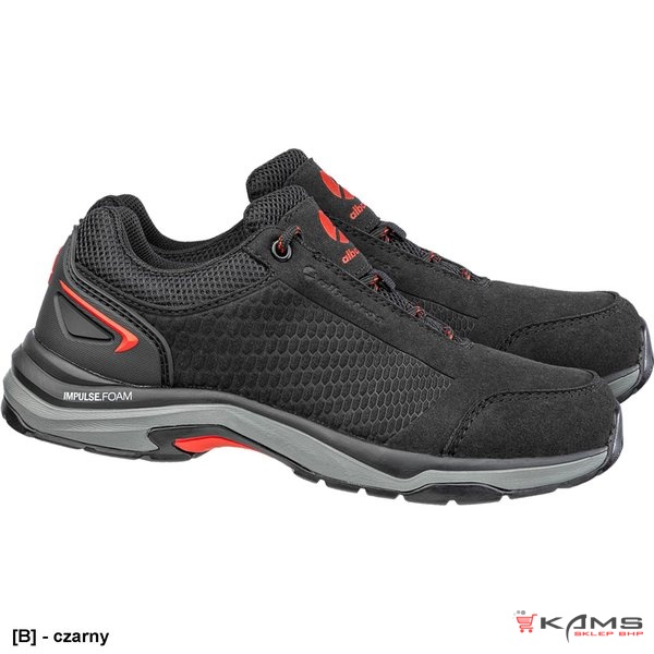 BRA-VIALE-P - Półbuty zawodowe VIALE BLACK LOW O1 HRO SRC - 36-47