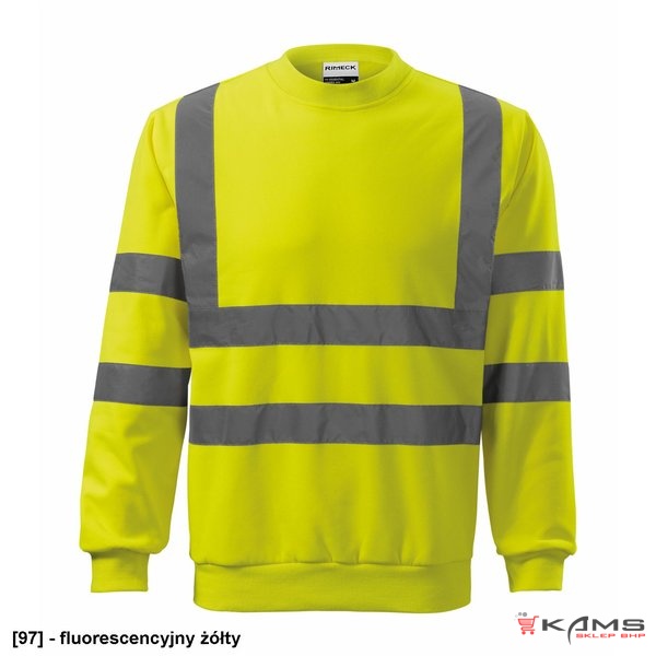 HV Essential 4V6 - ADLER - Bluza unisex, paski odblaskowe producenta 3M, 300 g/m², 100 % poliester - 2 kolory - M-3XL