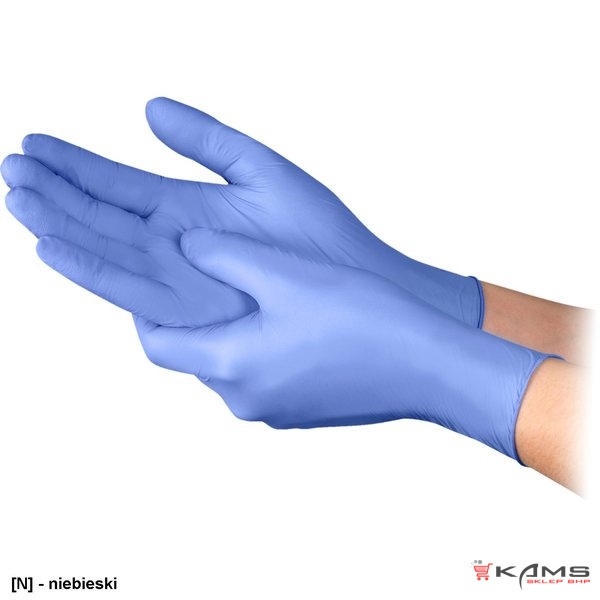 HW-NITDEX88 - Jednorazowe rękawice nitrylowe bezpudrowe. - S-XL