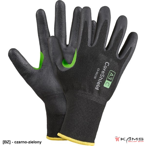 HW-SHIELD13A3 - Rękawice ochronne CoreShield. - XS-2XL