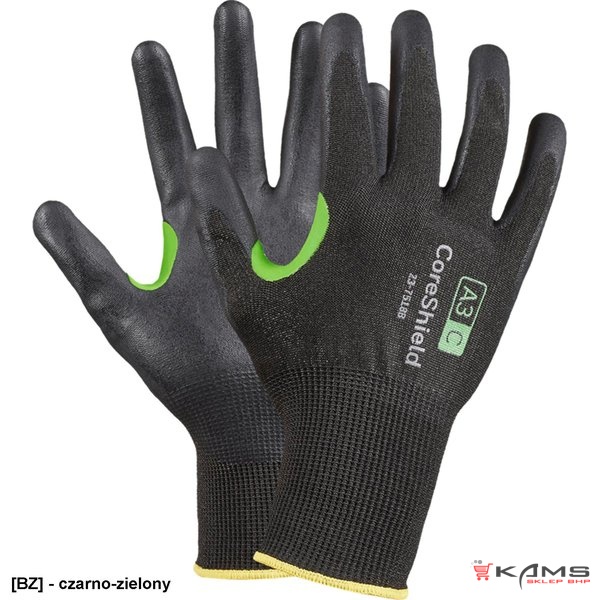HW-SHIELD18A3 - Rękawice ochronne CoreShield. - XS-2XL