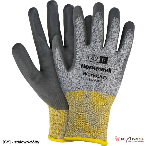 HW-WORK7313 - Rękawice ochronne WorkEasy 7313G - 6-11