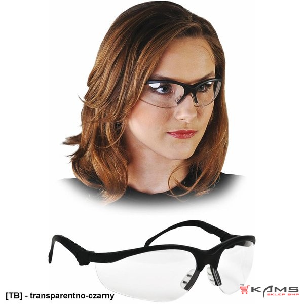 MCR-KLONDIKEP - Przeciwodpryskowe okulary ochronne w linii KLONDIKE Plus - 2 kolory