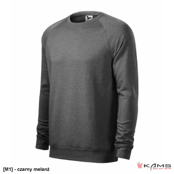 Merger 415 - ADLER - Bluza męska, 280 g/m², 65 % poliester, 35 % bawełna - 8 kolorów - S-3XL