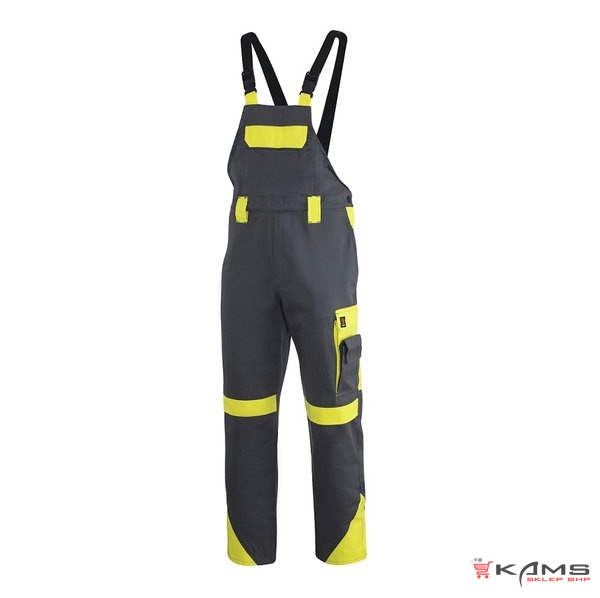 PROPLUS SO - Spodnie ogrodniczki Proplus 65% poliester/35% bawełna 250 g/m2 - 6 kolorów - 48-62