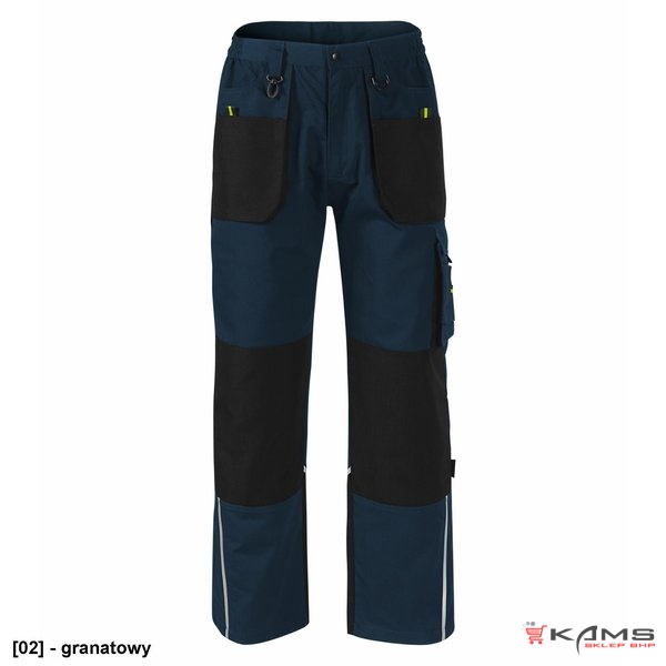 Ranger W03 - ADLER - Spodnie robocze męskie, Cordura®, 270 g/m², 65 % poliester, 35 % bawełna - 2 kolory - 56/58-48/50