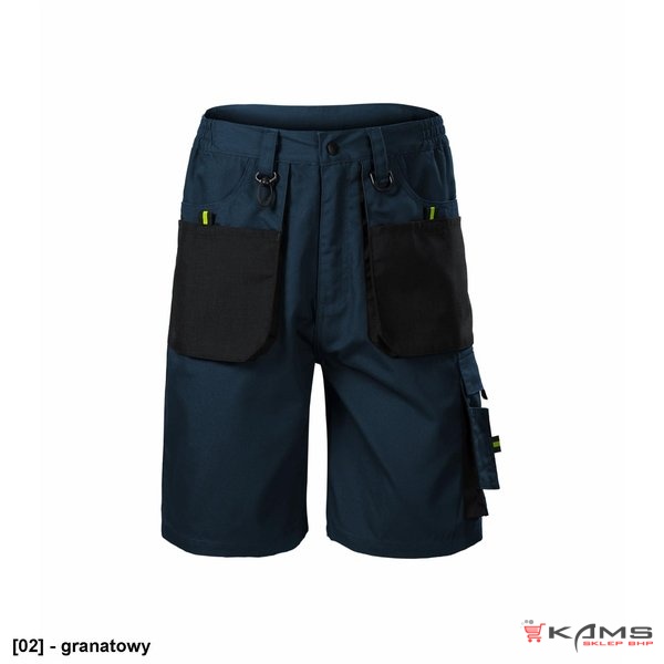 Ranger W06 - ADLER - Szorty robocze męskie, Cordura®, 270 g/m², 65 % poliester, 35 % bawełna - 2 kolory - 52/54-60/62