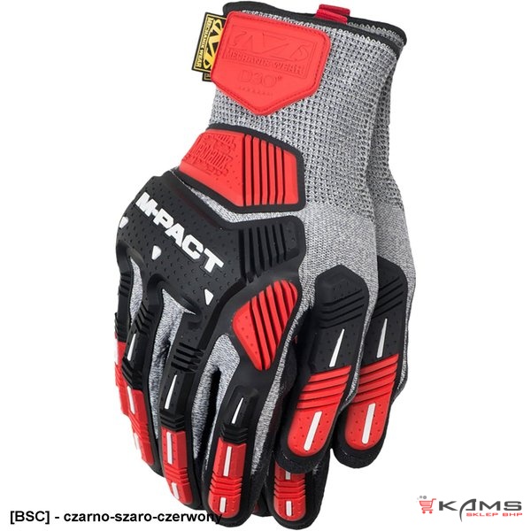 RM-KNITCR5AZ - Rękawice MECHANIX M-PACT® KNIT CR5A4 - S-2XL