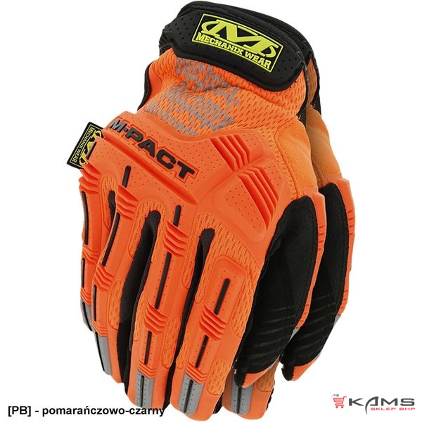 RM-PACTHIVIZ - Rękawice MECHANIX HI-VIZ M-PACT® - 2 kolory - S-2XL