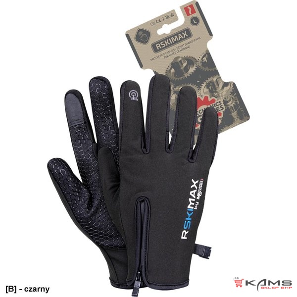 RSKIMAX - Rękawice ochronne dedykowane do prac z ekranami dotykowymi - M-XL