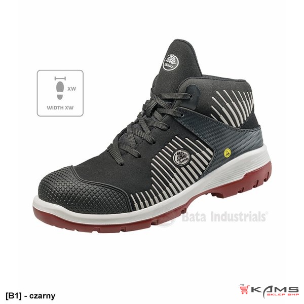 Score XW B55 - ADLER - Buty do kostki unisex, wyprodukowano w Holandii, Walkline® EVO, Odor control®, nie zawiera metalu, ESD, antystatyczne, kompozytowa wkładka, kompozytowy podnosek - 38-48