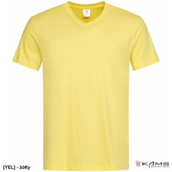 SST2300 - T-shirt męski V-NECK - 13 kolorów - S-2XL